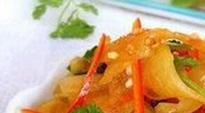 酸辣西瓜皮的用料和做法步骤