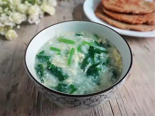 菠菜粥的功效
