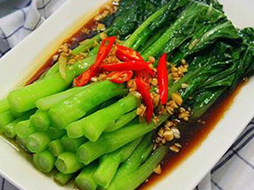 白灼菜心怎么做