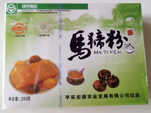 马蹄粉可以用什??粉来代替