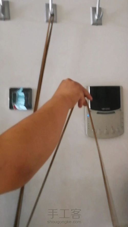 咖色花朵手提包 手工编织包包教程 结绳艺术☆手工DIY