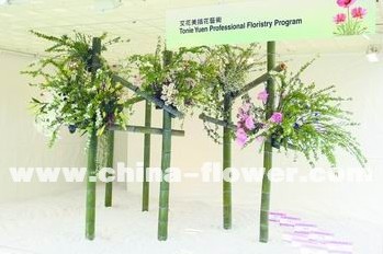 香港花卉展览参展作品赏析