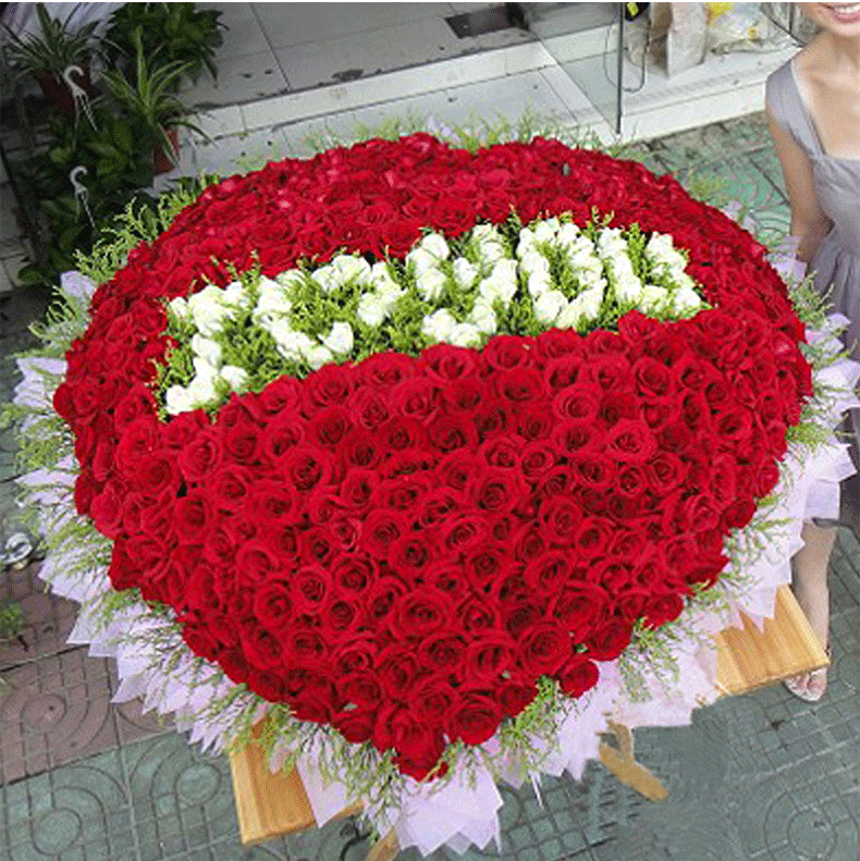 999朵玫瑰花图片