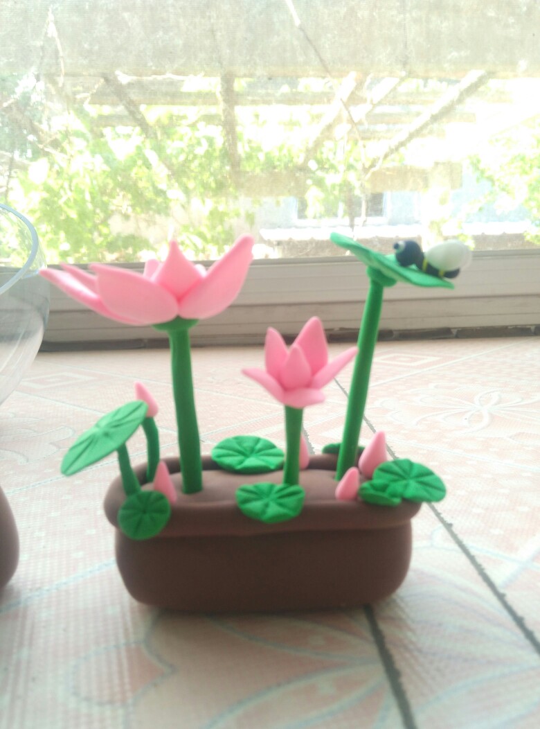 彩泥植物盆栽图片大全