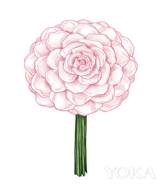 揭秘女王和王妃们的手捧花
