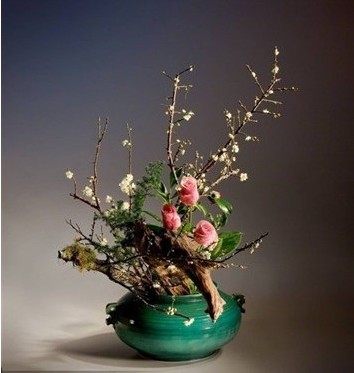 玫瑰插花欣赏