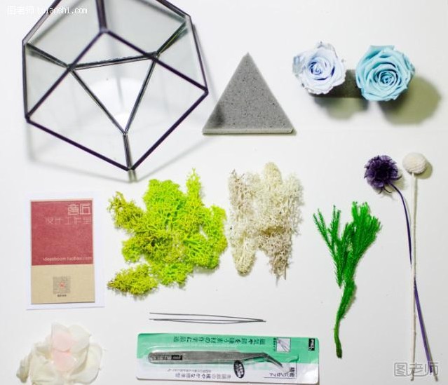 DIY手工创意永生花插花