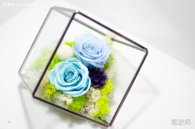 DIY手工创意永生花插花