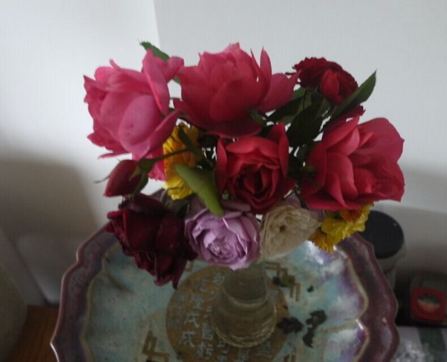 冬季插花