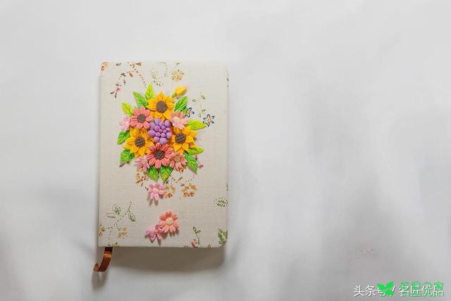 黏土衍生品的设计与制作——笔记本封面 手工创意