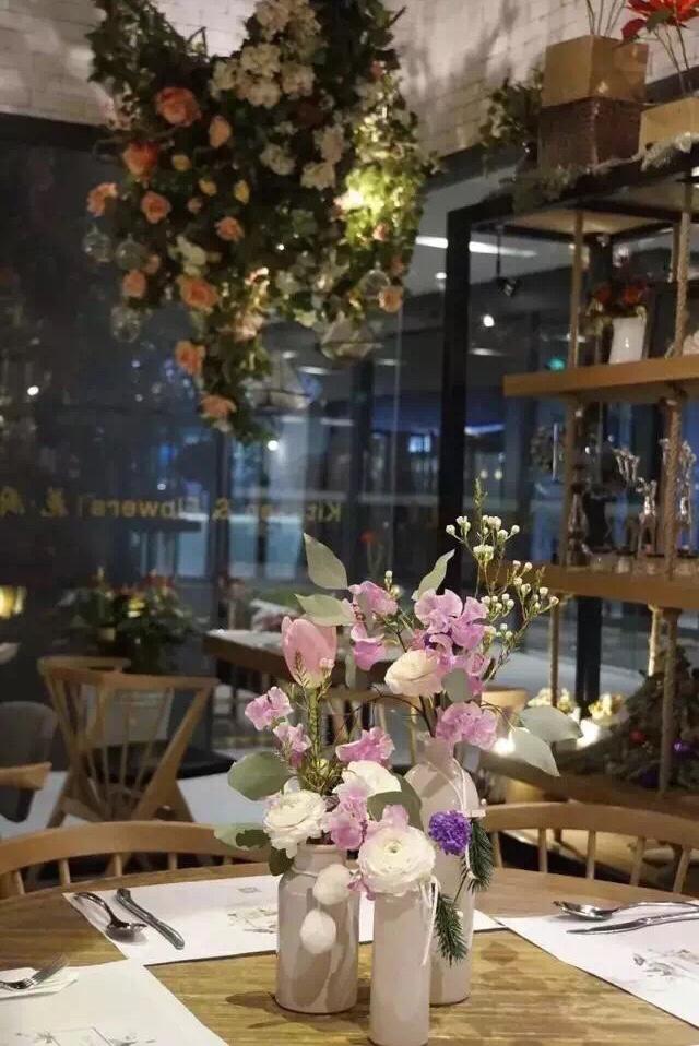 花草的创意陈列